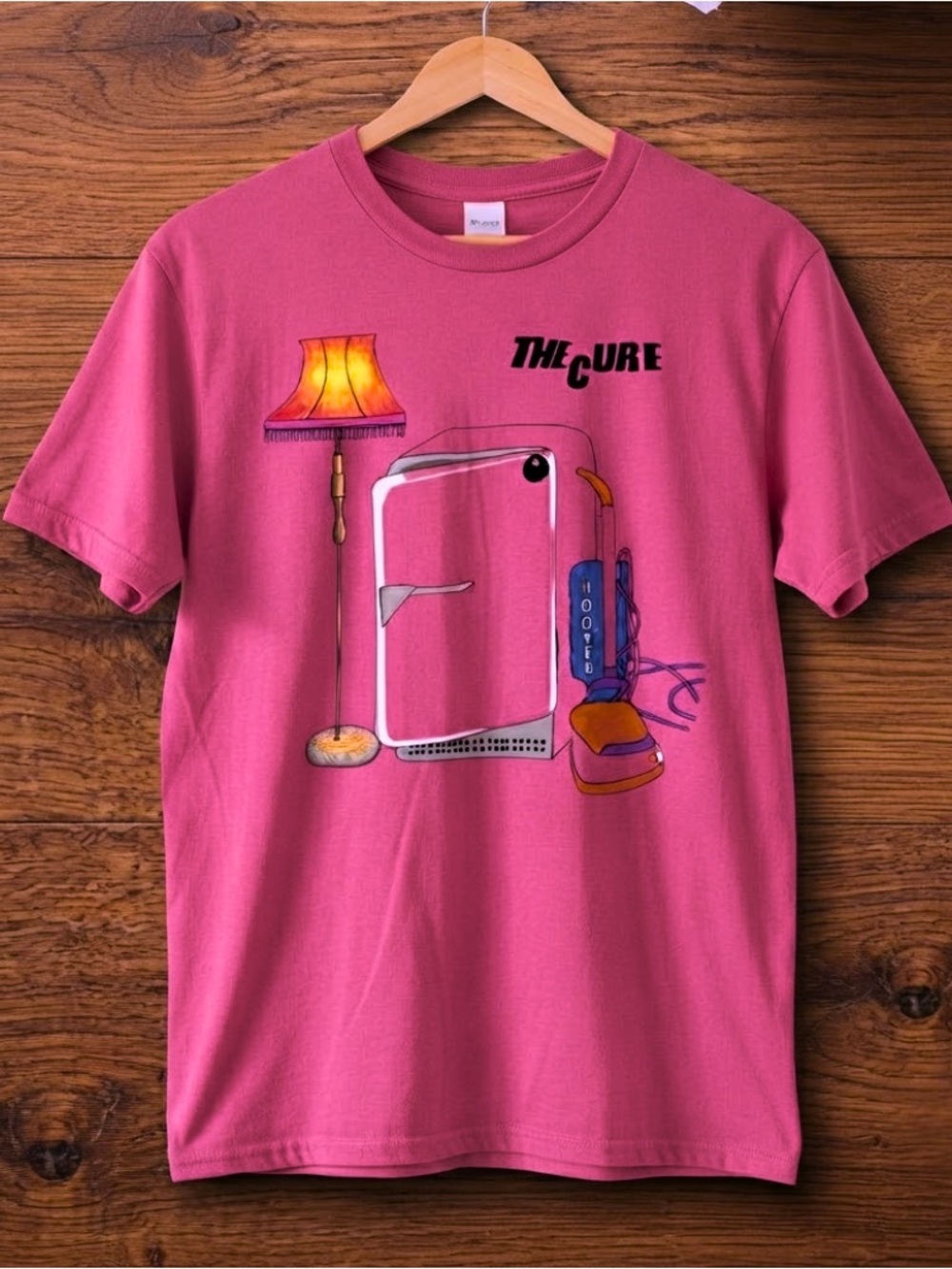 The Cure Faith Album Cover Post Punk Alternative Rock Band Vintage T-Shirt